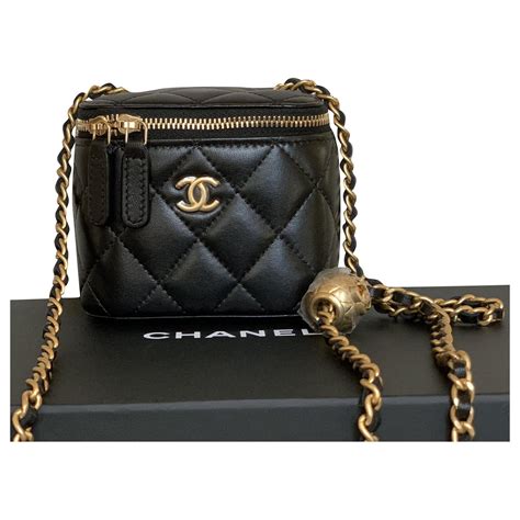 Chanel small lambskin evening bag